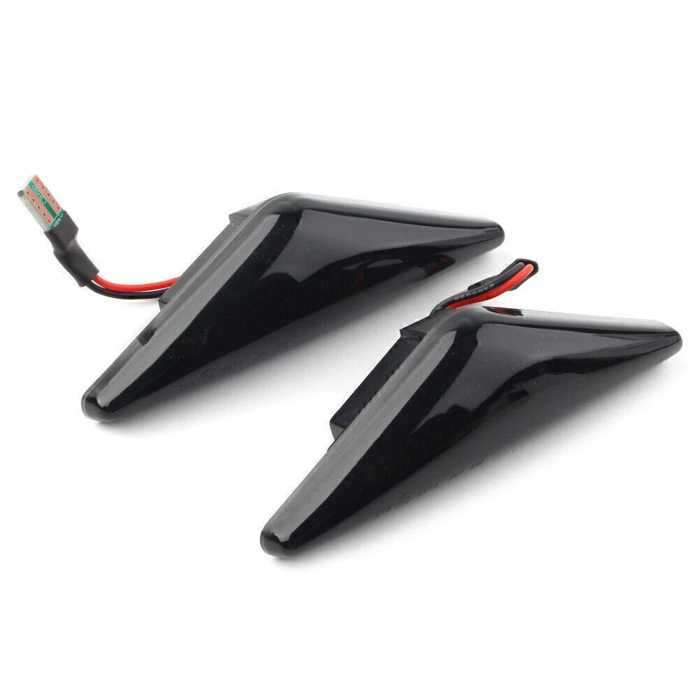 Dynamic Flow Black Side Marker LED Lights for Ford Focus MK1 (2000-2005)