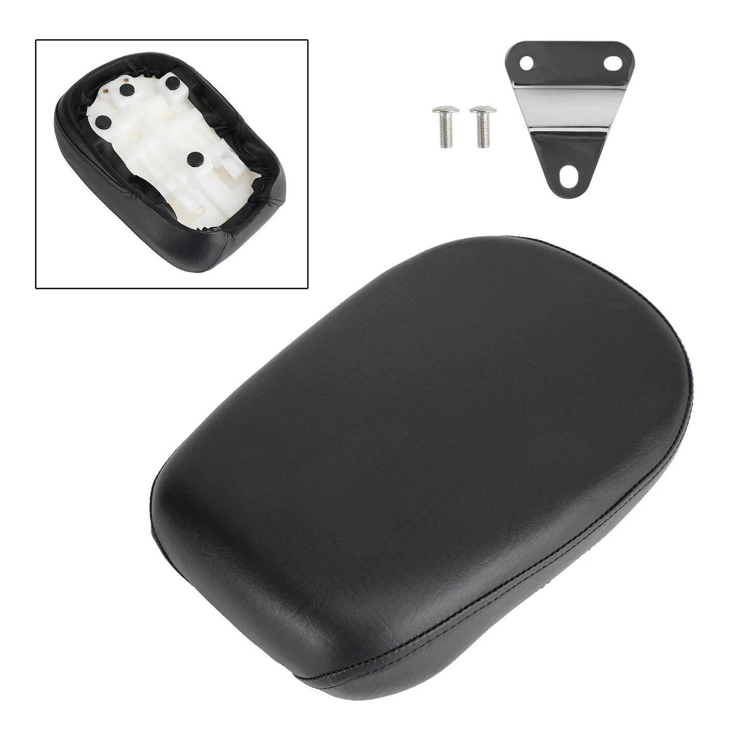 Thick Rear Passenger Cushion for Yamaha V-Star XVS650 (1998-2010)