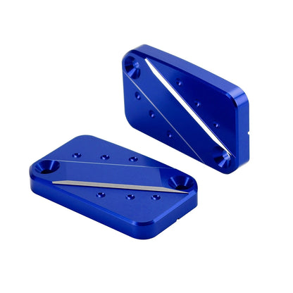 CNC Cover for Brake Clutch Fluid Reservoir Blue for Aprilia SR GT (2022-2023)