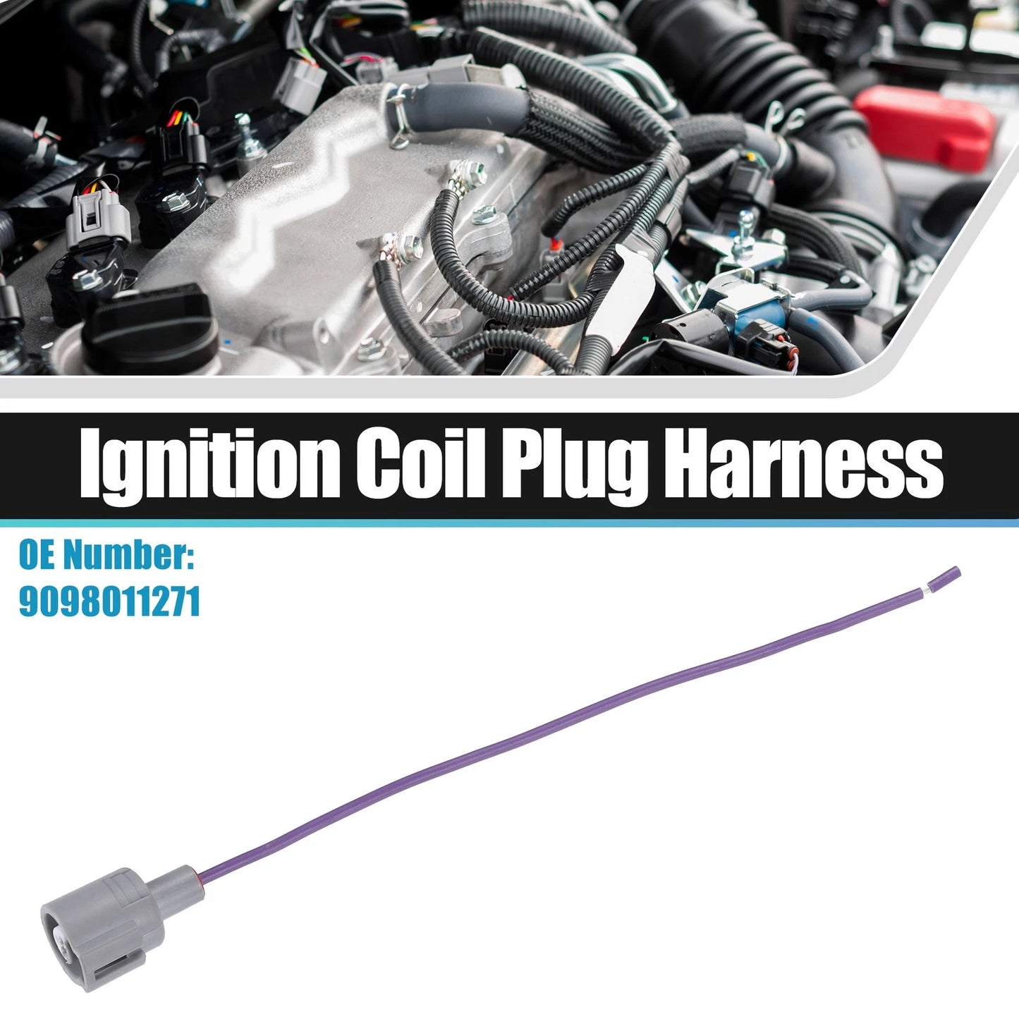 AC Compressor Wiring Harness Plug for Toyota Tacoma (2005-2023)