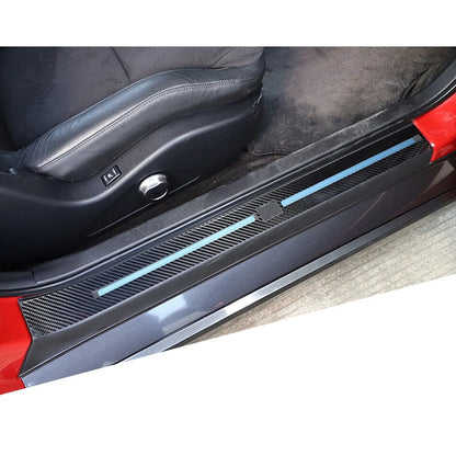 Door Sill Protectors for Nissan GTR R35 (2007-2019) - Red 2 x Protectors