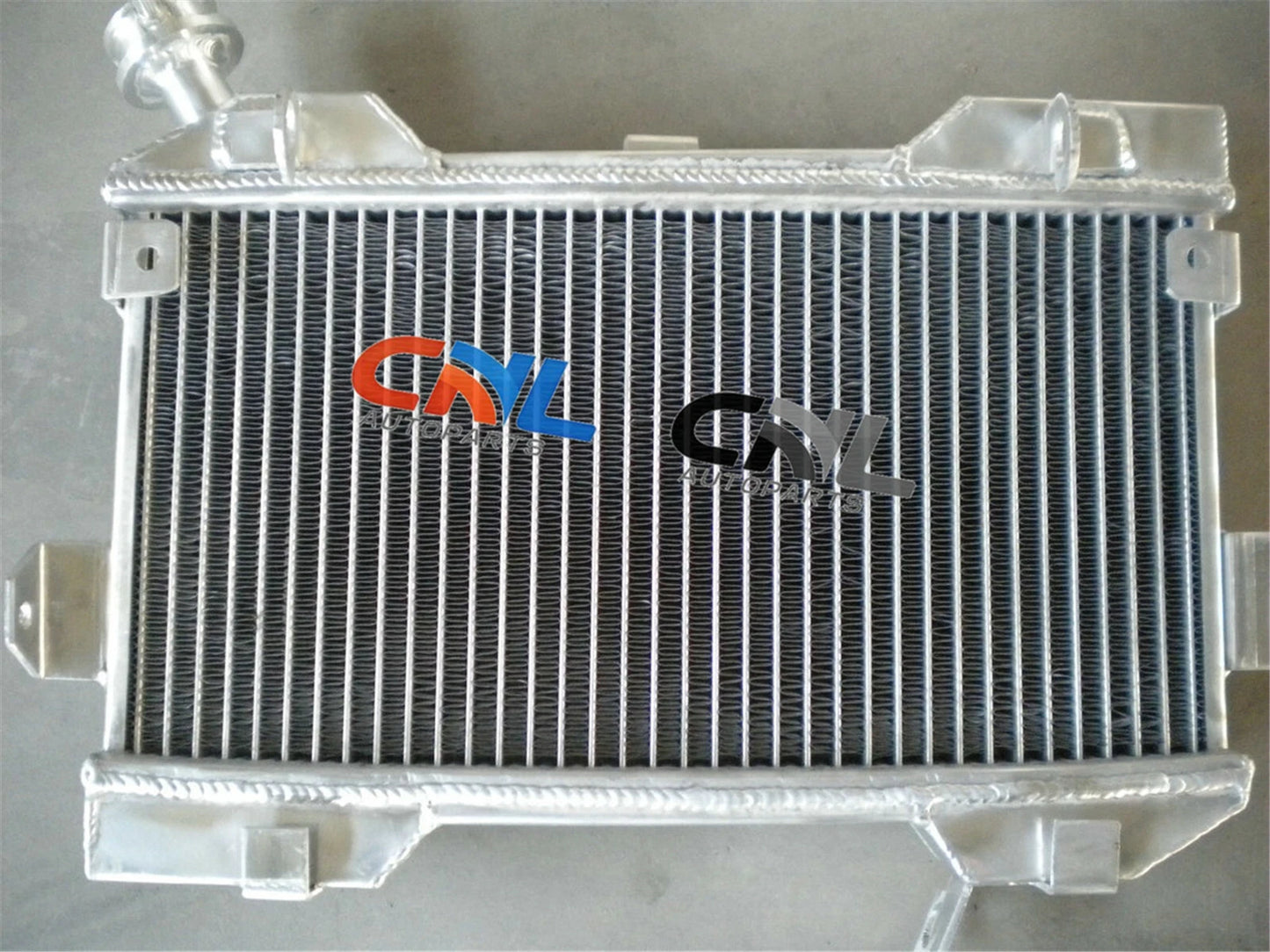 Aluminum Radiator for Suzuki LTR450 LT450R (2006-2009) + Blue Hoses