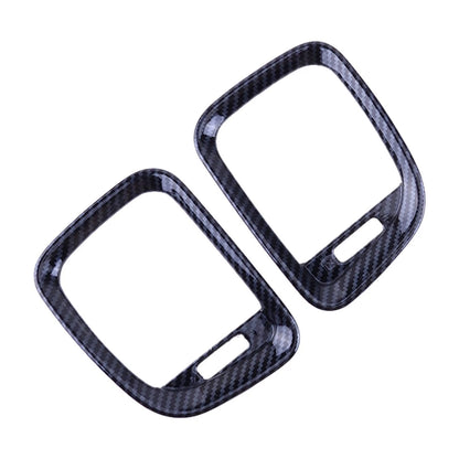 Carbon Fiber Dashboard Air Vent Outlet Cover Trim for Dodge Durango (2011-2023)