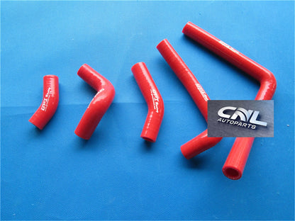 Aluminum Radiator + Red Hoses for Honda CR250R CR250 (2005-2007)