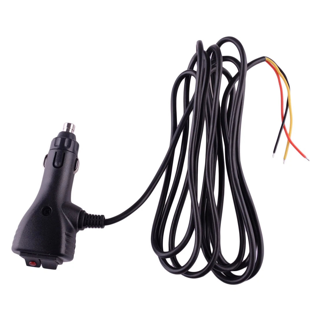 12V Car Cigarette Lighter Socket Adapter Plug On/Off Switch for Vehicle