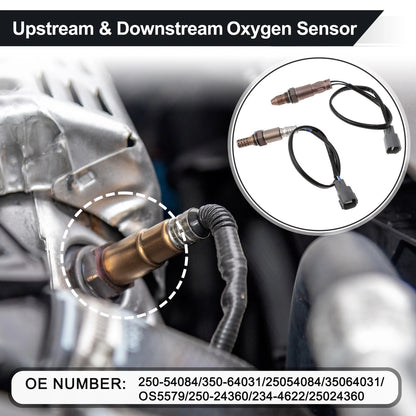 2 x Upstream & Downstream Oxygen Sensor for Toyota Camry (2012–2017)