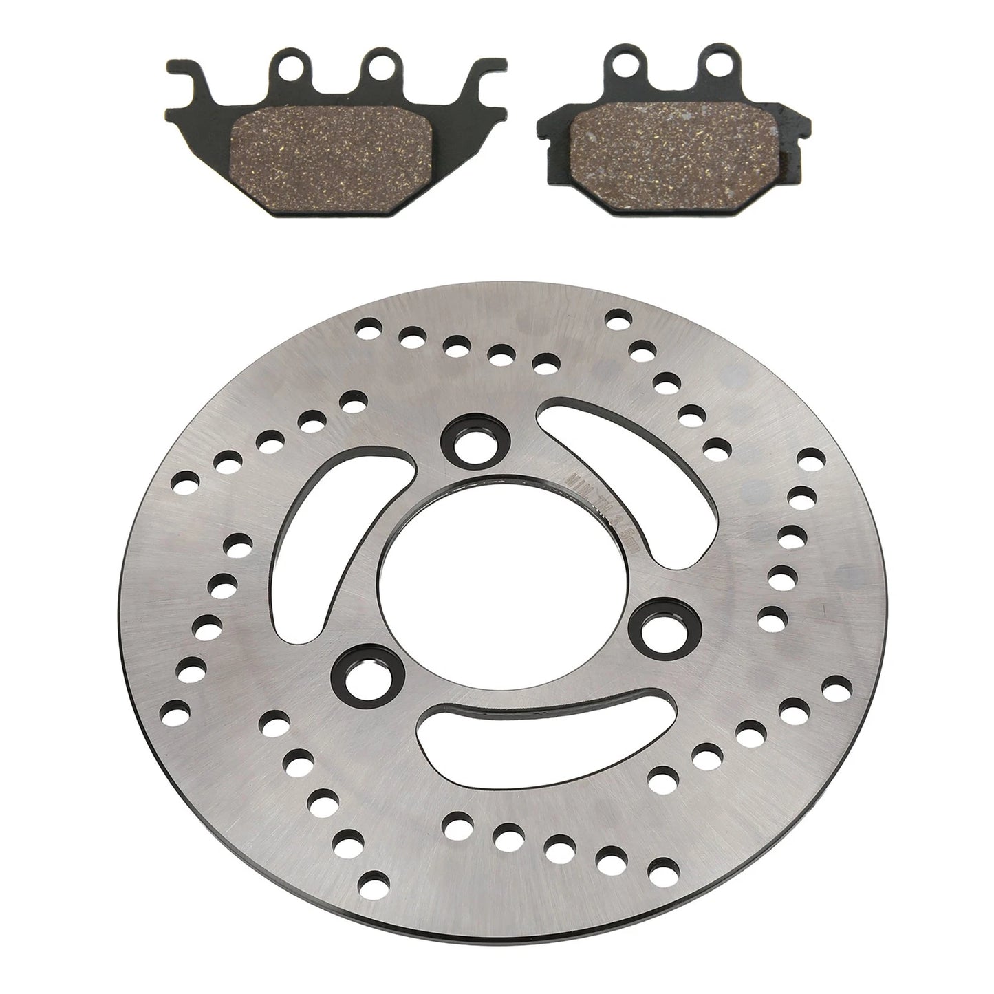 Rear Brake Rotor & Semi-Metallic Pads for Arctic Cat DVX 90 (2015–2019)