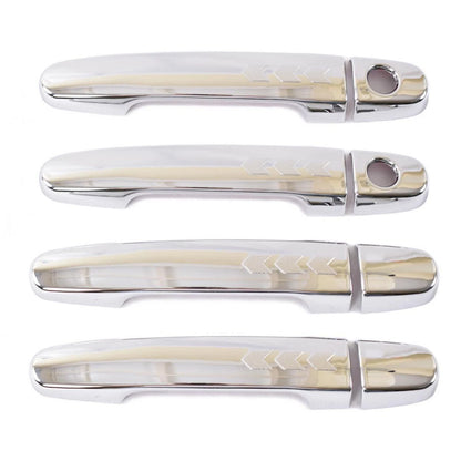 Outer Door Handle Trim Chrome Set 4 Fits Toyota Hilux Vigo SR5 UTE 2005-15 D06