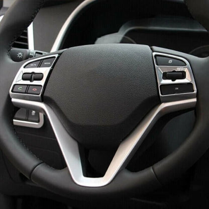 Steering Wheel Button Frame Cover Trim for Hyundai Tucson (2016-2020)