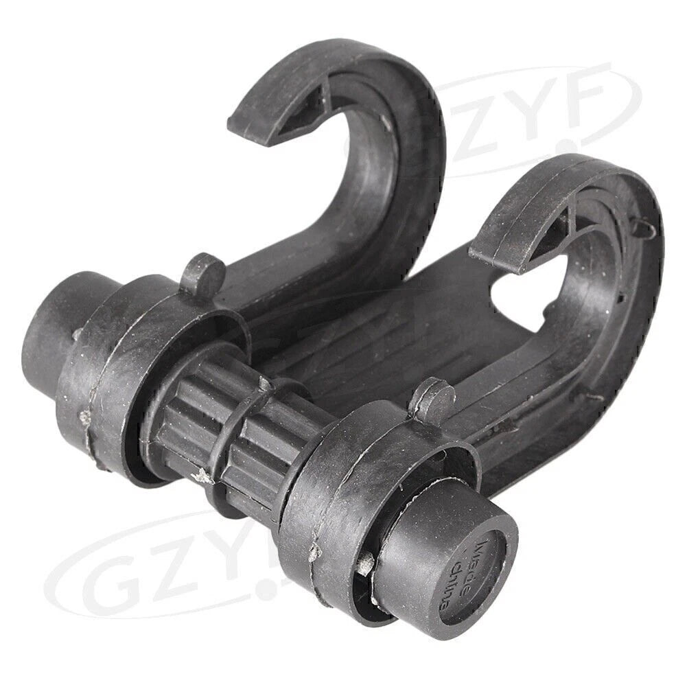 Black Plastic Car Seat Hook for Shopping Bags & Coats