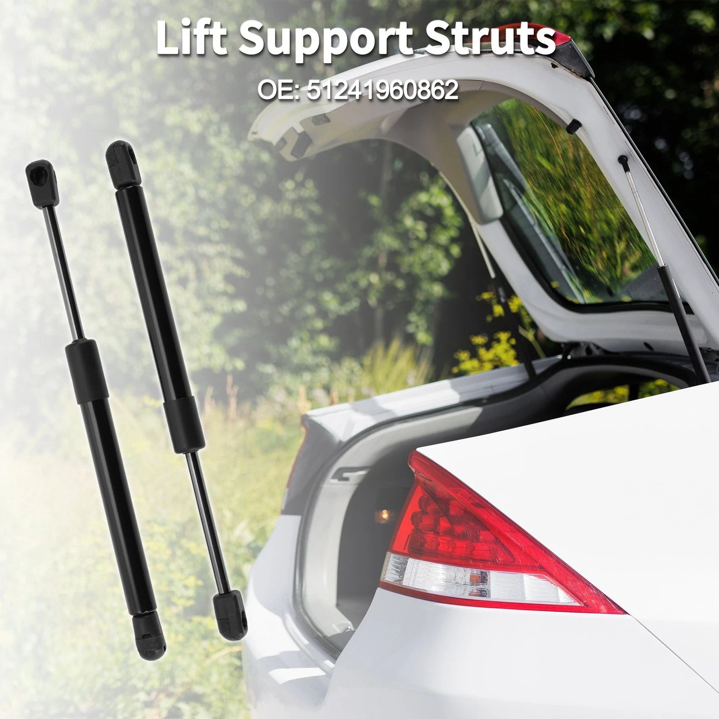Rear Hatch Lift Supports for BMW 318i 323i 325i 328i (1992-1998)