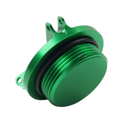 Engine Oil Filler Cap Cover Green for Kawasaki Z750 ZX6R ZX636 ZX10R (2004-2023)