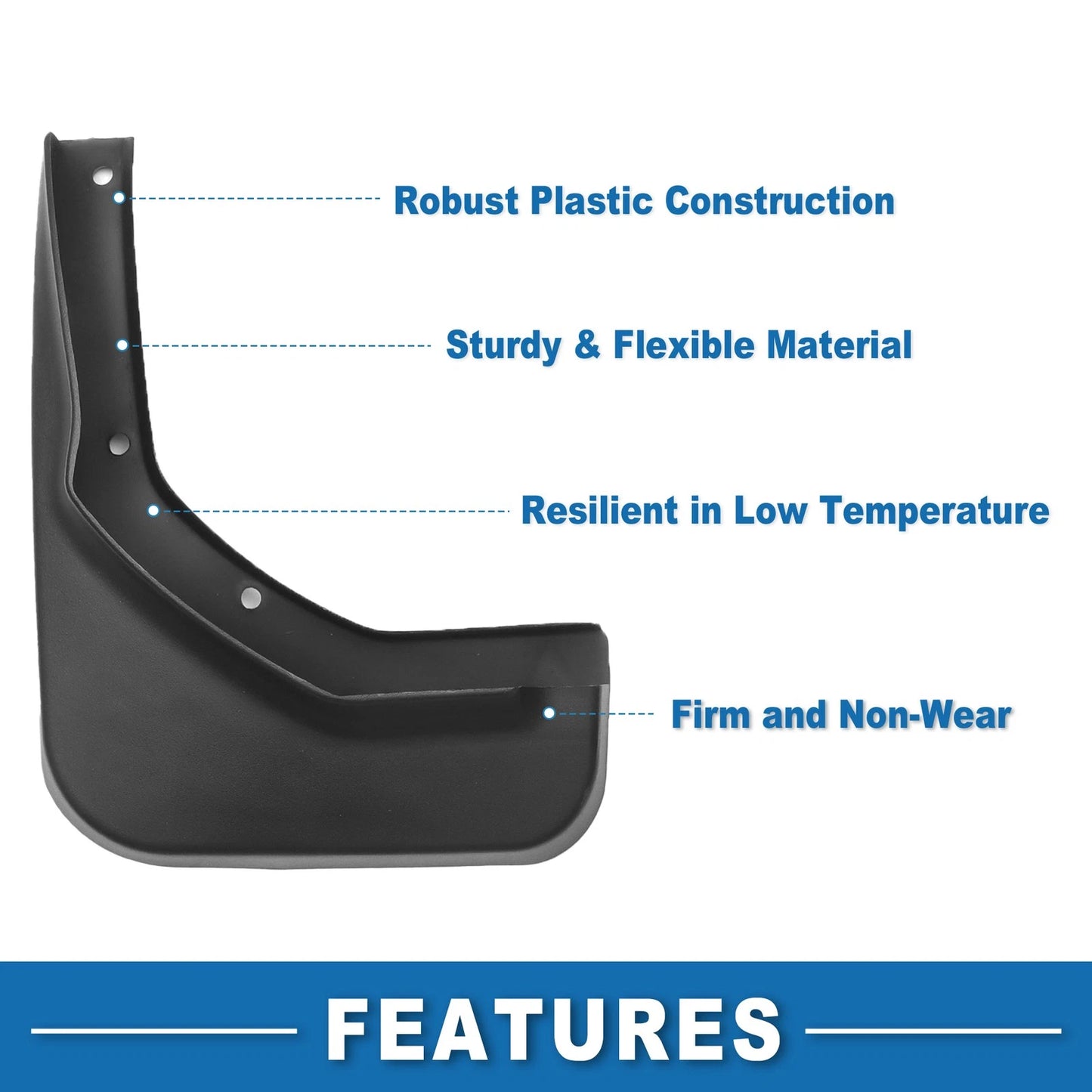Mud Flap Splash Guard for Ford Escape 2013-2014