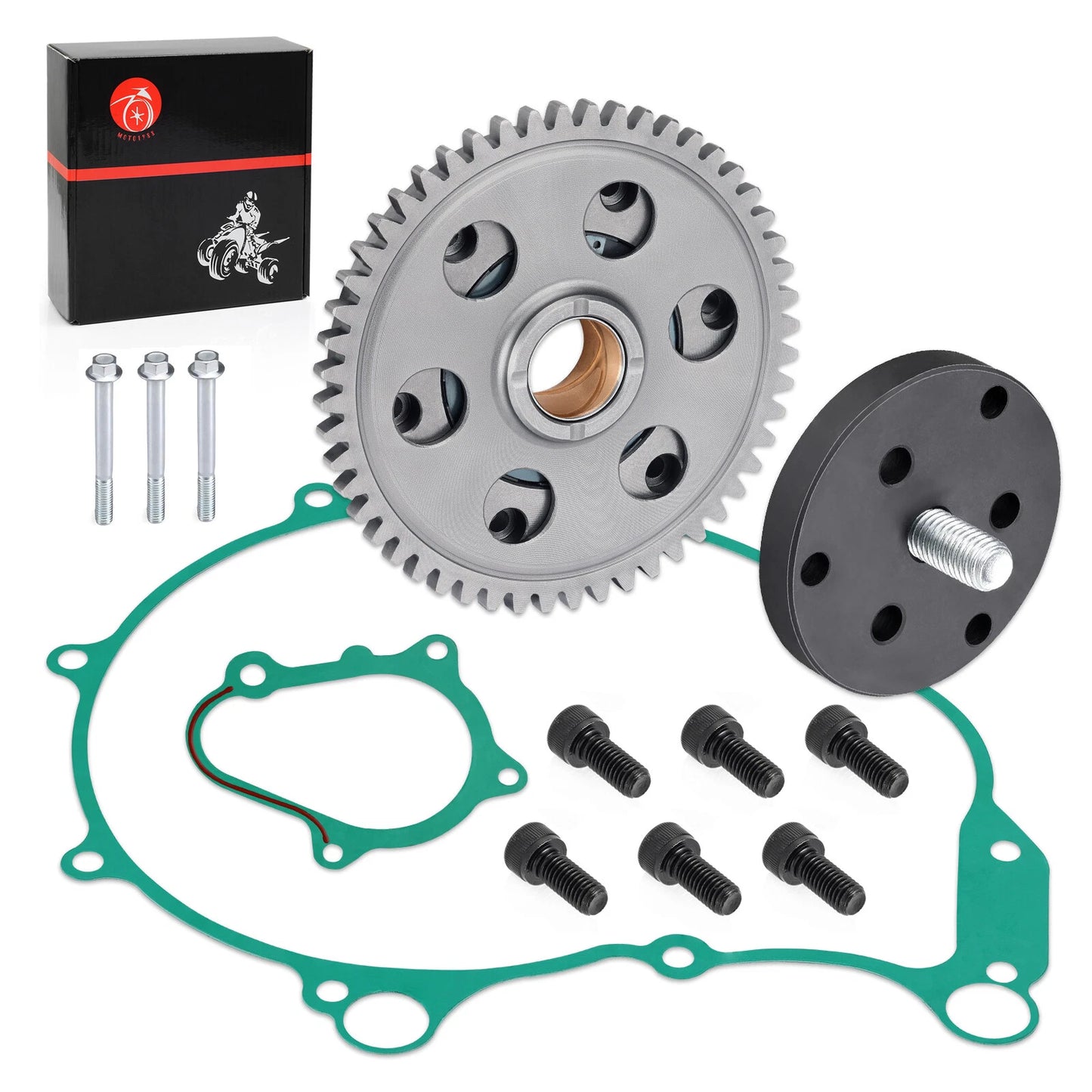 Starter Clutch Gear One Way Bearing Kit for Yamaha YFM660R Raptor (2001–2005)