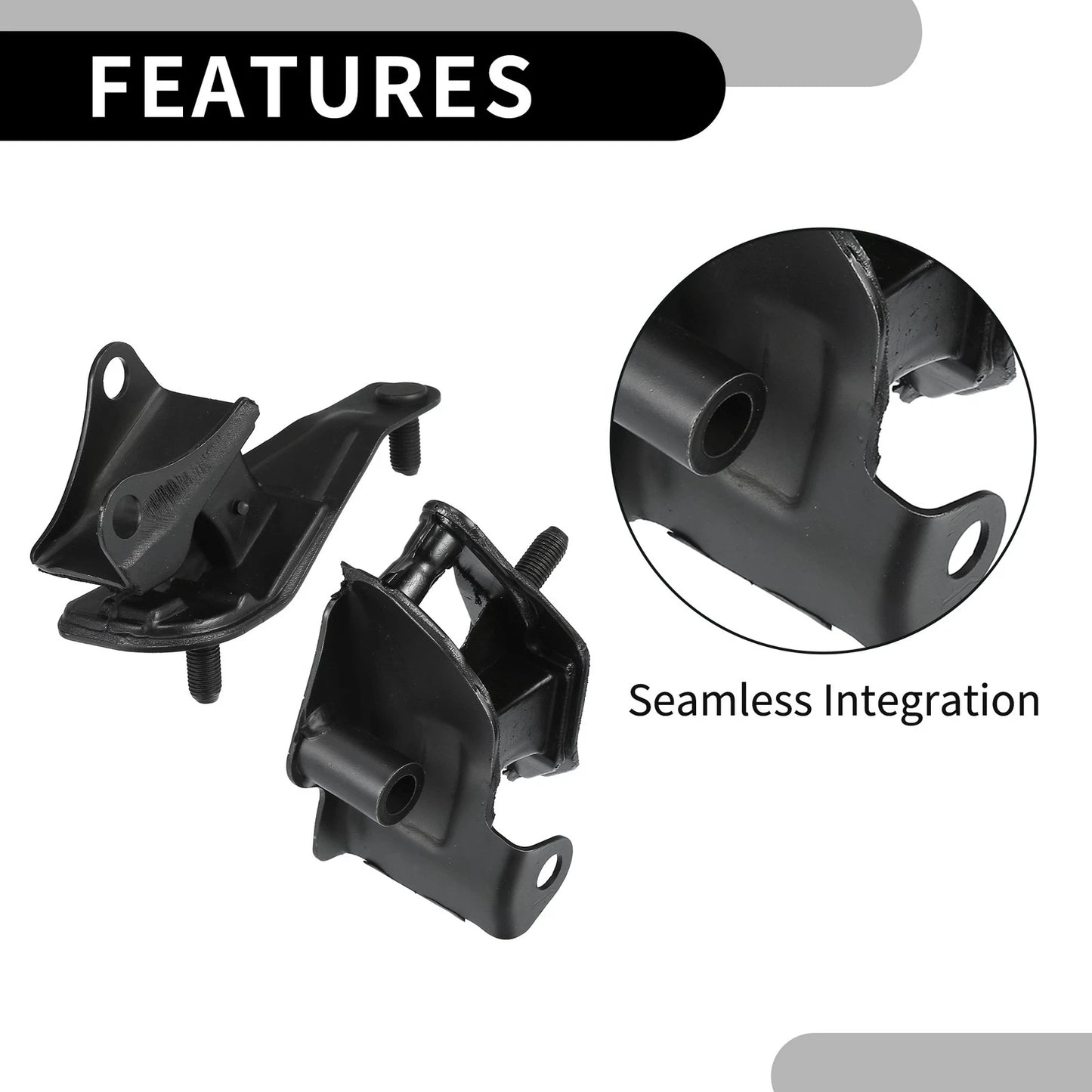 Engine Motor Mount Transmission Mounting Set for Honda Accord 2.4L (2003-2007)