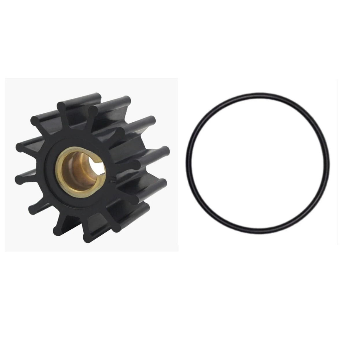Flexible Impeller & O-Ring for Jabsco OBR 6620, 18-3075, 124310-46090
