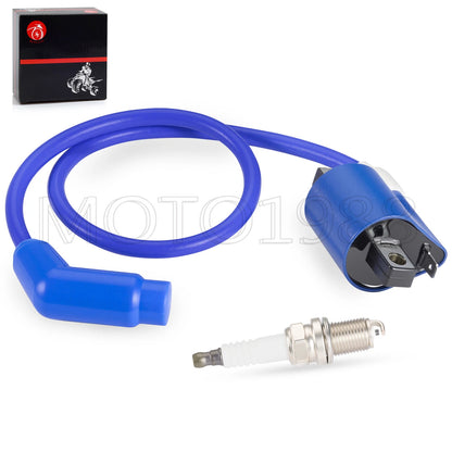 Ignition Coil Pack Spark Plug for Polaris Trail Blazer 330 Xpedition(2000–2013)