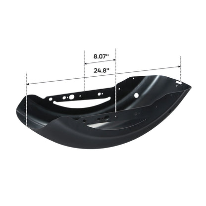 Unpainted Black Rear Fender Support Bracket for Harley Sportster (2010-2022)