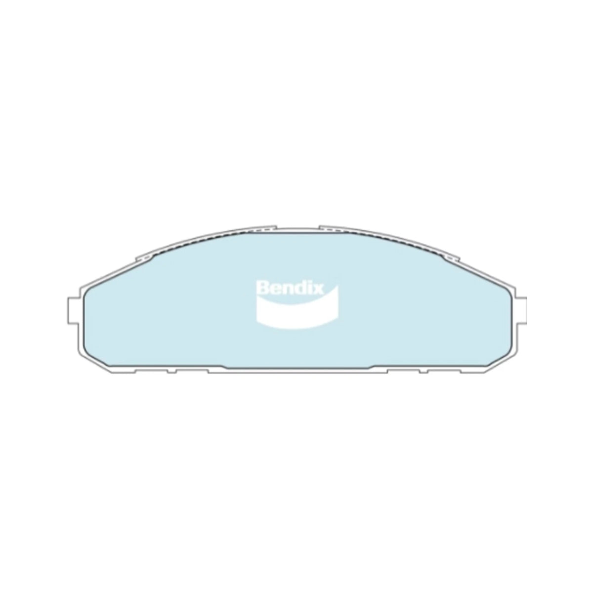 4WD Front Disc Brake Pad Set for Patrol GQ Y60 V6 4.2L TB42E (1992-1997)
