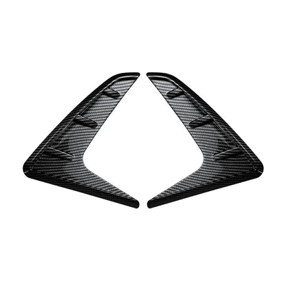 2X Carbon Look Add-On Side Fender Vent Duct Trims for BMW 3-Series G20/G21