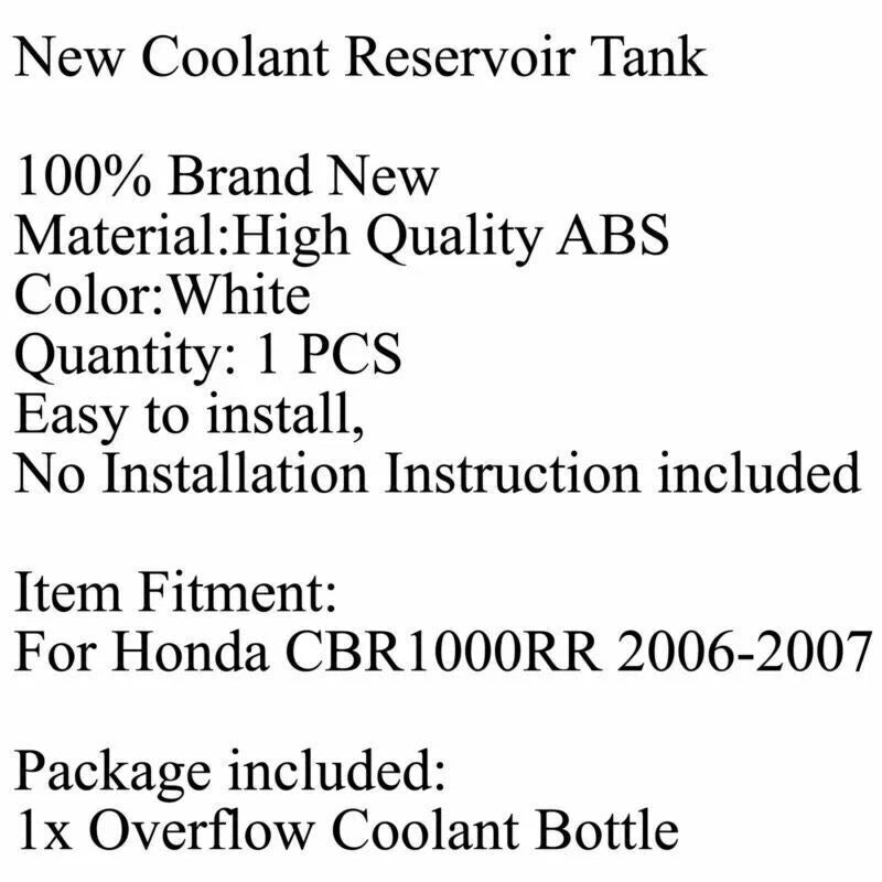 Expansion Tank for Honda CBR1000RR (2006-2007)