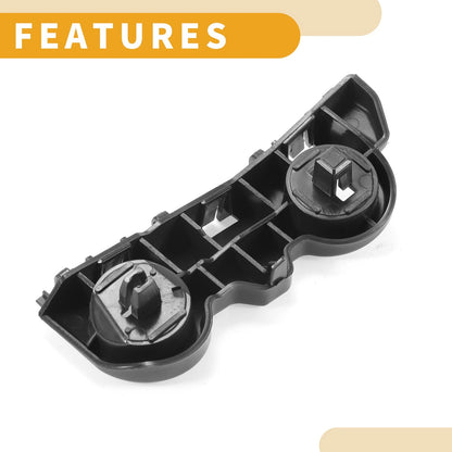 RH Front Bumper Support Bracket for Nissan Kicks (2018-2019) 1 Pc Black ABS