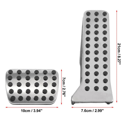 Automatic Transmission Brake Gas Pedal Pad Covers for Mazda