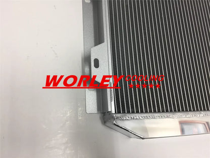 Radiator & 12" Fan for Ford Capri MK1 MK2 MK3 Kent 1.3L 1.6L 2.0 (1969-1986)