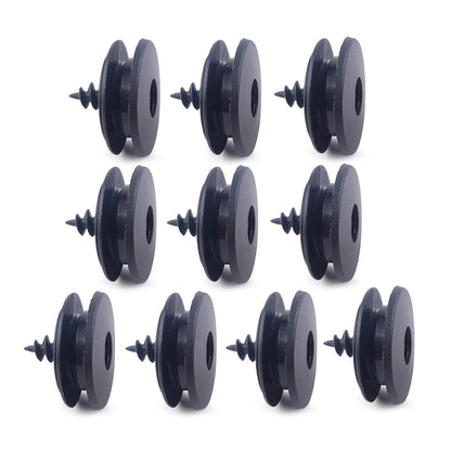 10 x Car Interior Carpet Clips Floor Mat Retainers  (N/A)