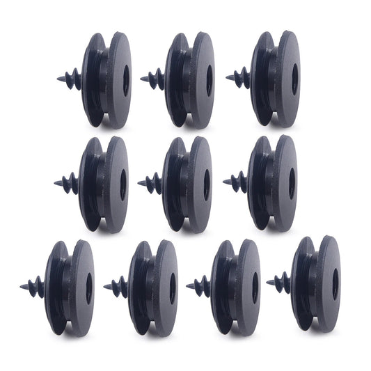 10 x Car Interior Carpet Clips Floor Mat Retainers  (N/A)