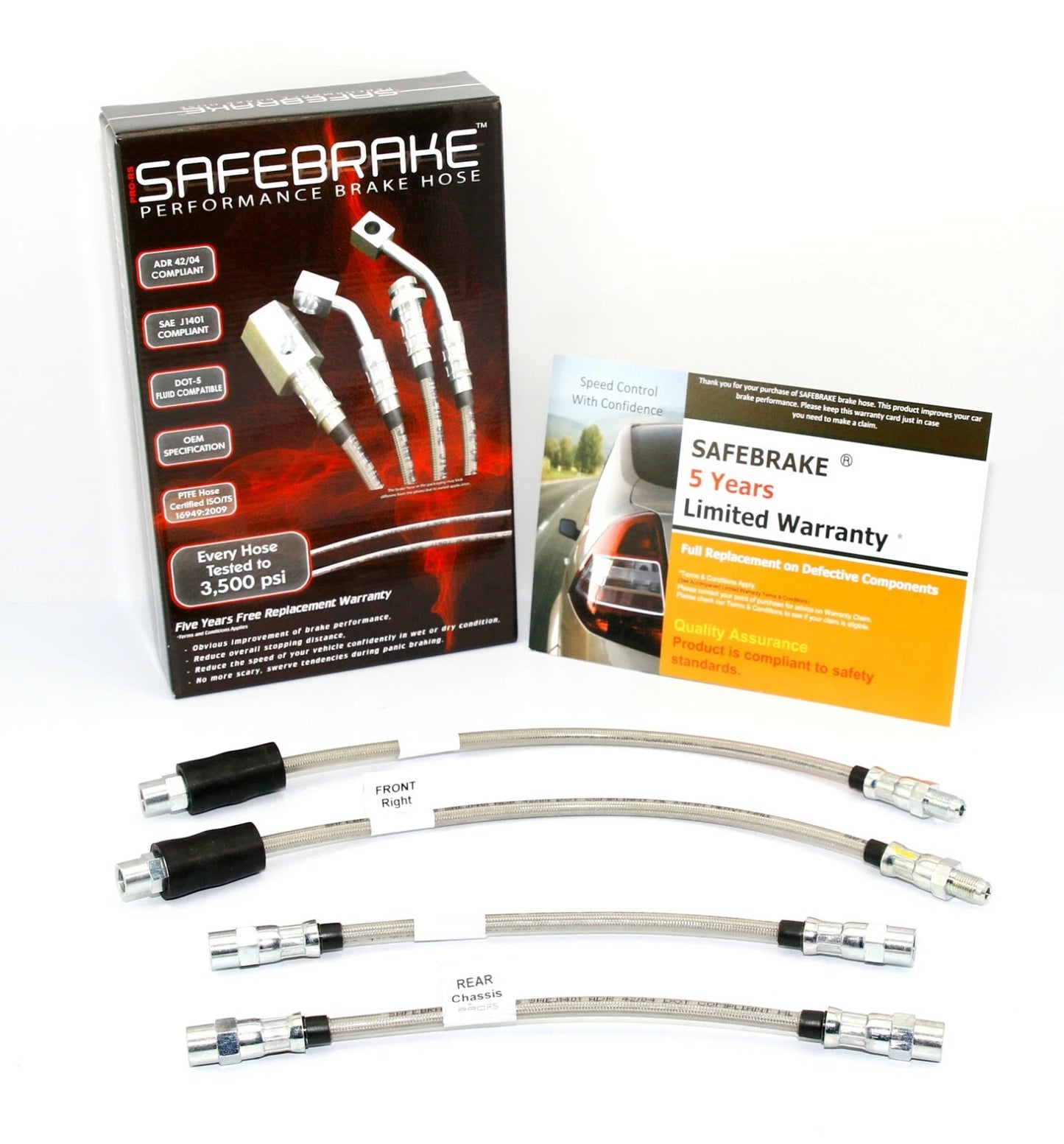Brake Line Kit for BMW E30 316i/318i/320 Rear Drum (1982-1994)