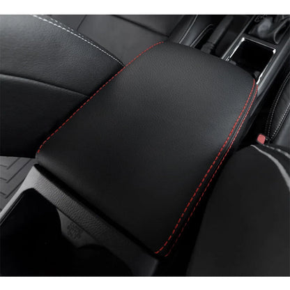 Leather Center Console Lid Armrest Cover for Toyota Tacoma (2016-2023)