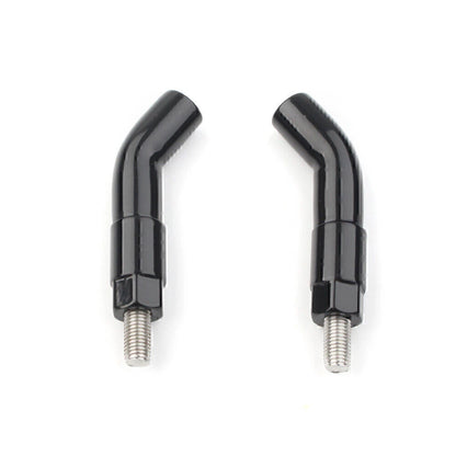 Black Mirror Stem Extenders for Harley Iron 1200 XL1200NS (2018-2019)