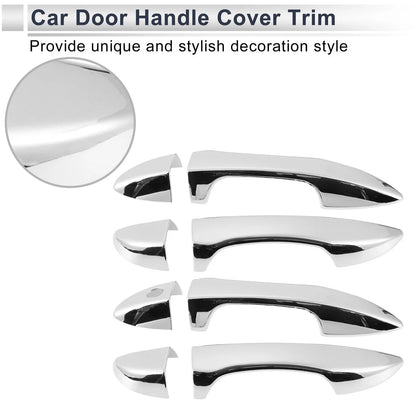Door Handle Cover for Toyota Corolla 2014-2018 Tailgate Handle Cover Silver
