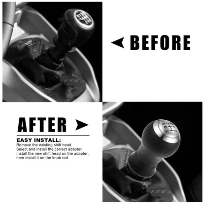 5 x Speed Manual Gear Stick Shift Knob for Toyota Yaris (2005–2010)