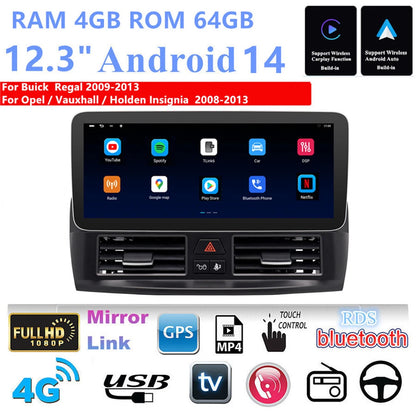12.3'' Car Stereo Radio GPS Head Unit Wifi for Holden Insignia (2008-2013)
