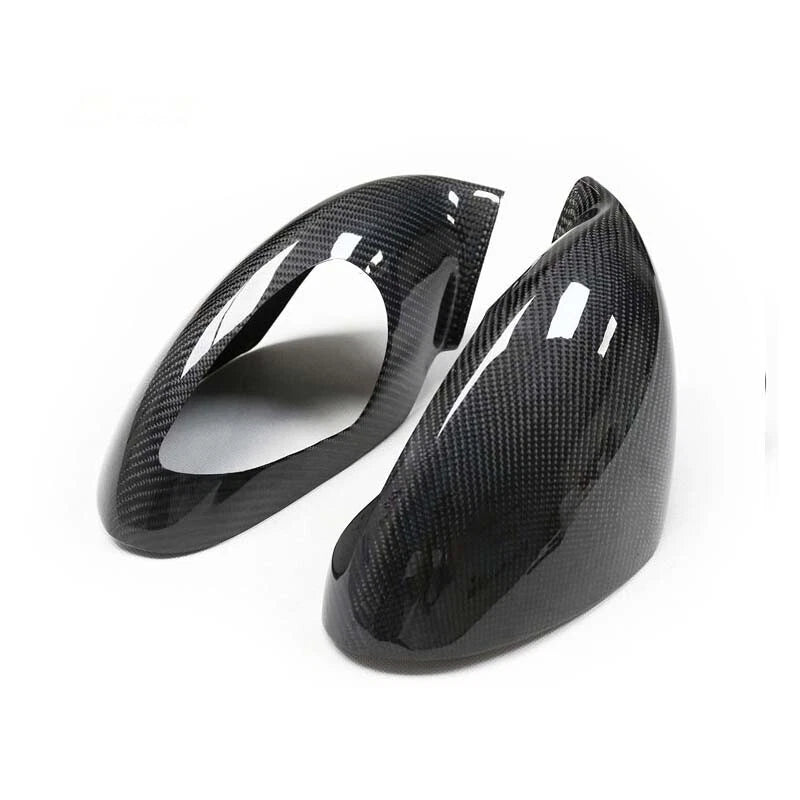 Carbon Fiber Add-on Side Mirror Cover Caps for Porsche 911 991.2 2017-2019