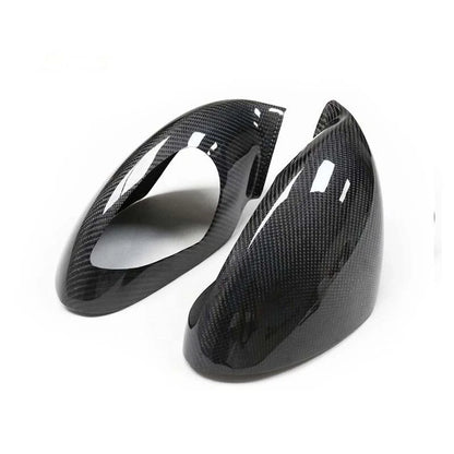 Carbon Fiber Add-on Side Mirror Cover Caps for Porsche 911 991.2 2017-2019