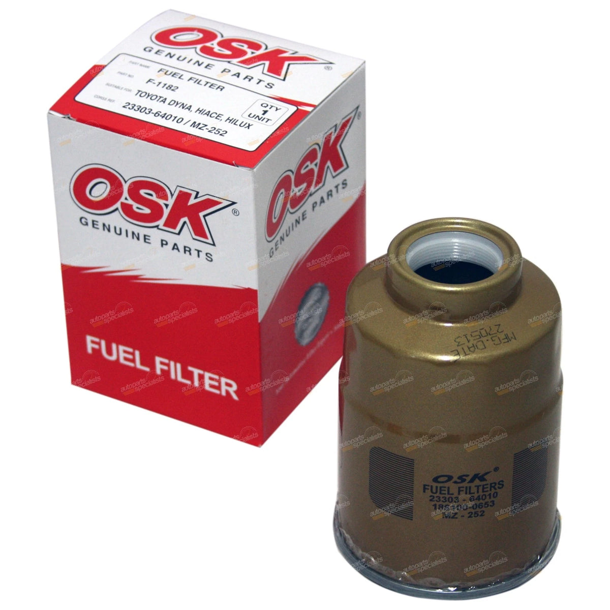 Air/Oil/Fuel Filter Service for Prado KZJ95R (2000–2002)