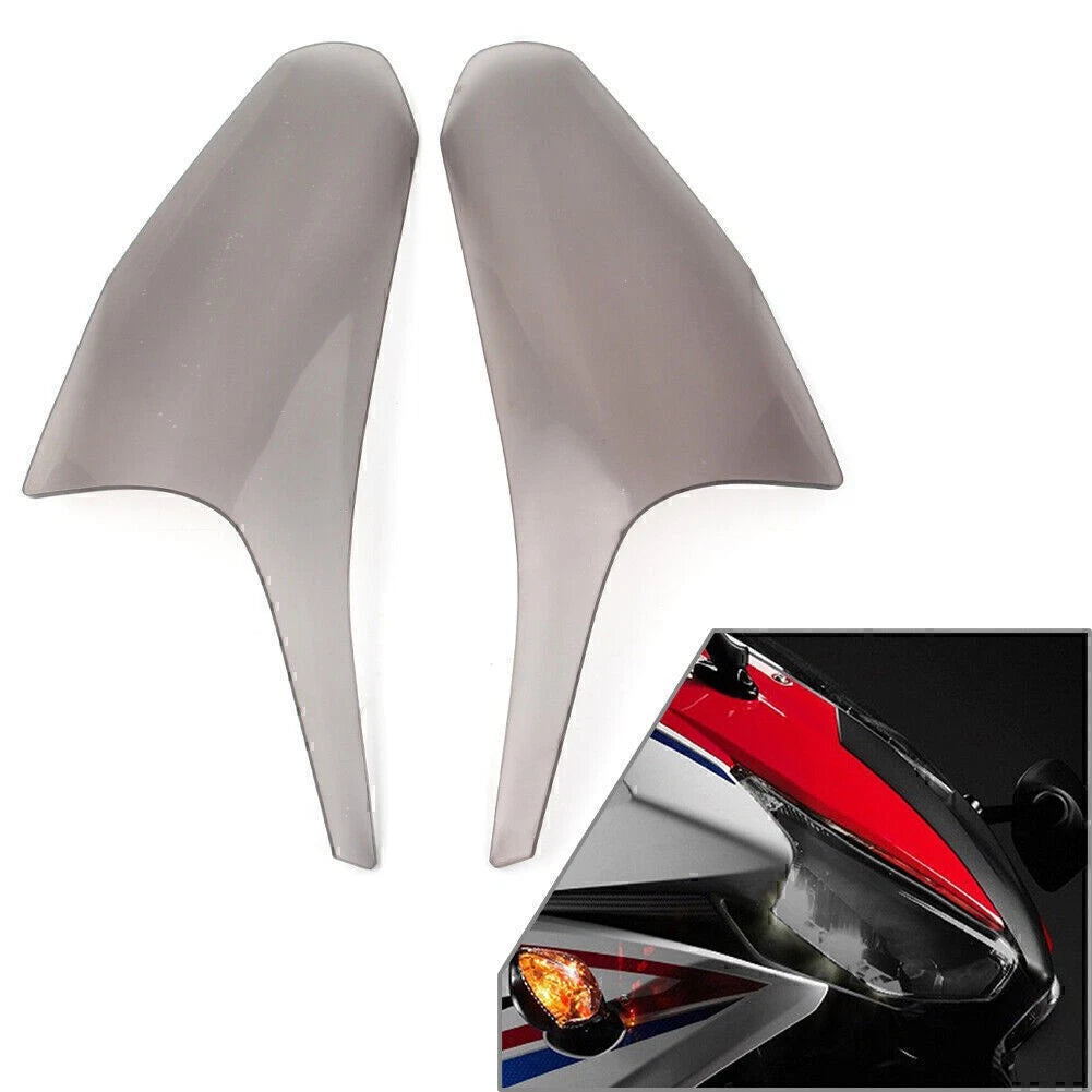 Headlight Guard Shield Smoke Lens Cover for Honda CBR500R (2016-2018)