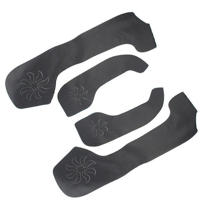 Kia Forte Door Anti Kick Pad Protection Cover Trims 4 x Pcs (2009-2013)