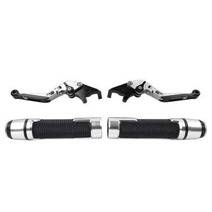 Folding Extendable Brake Clutch Lever Grip Set for Yamaha YZF R3 MT-03 (2015-2023)