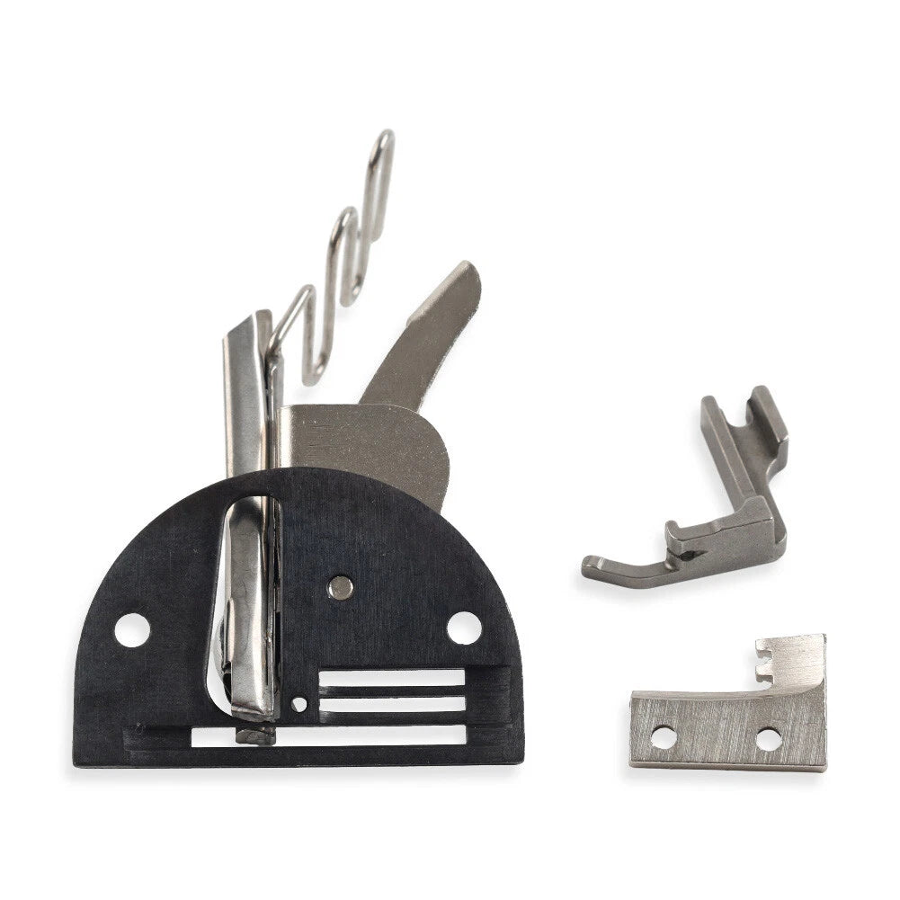 Overlock Curve Edge Folder Bias Binder Foot for 1NEEDLE Lockstitch Machine