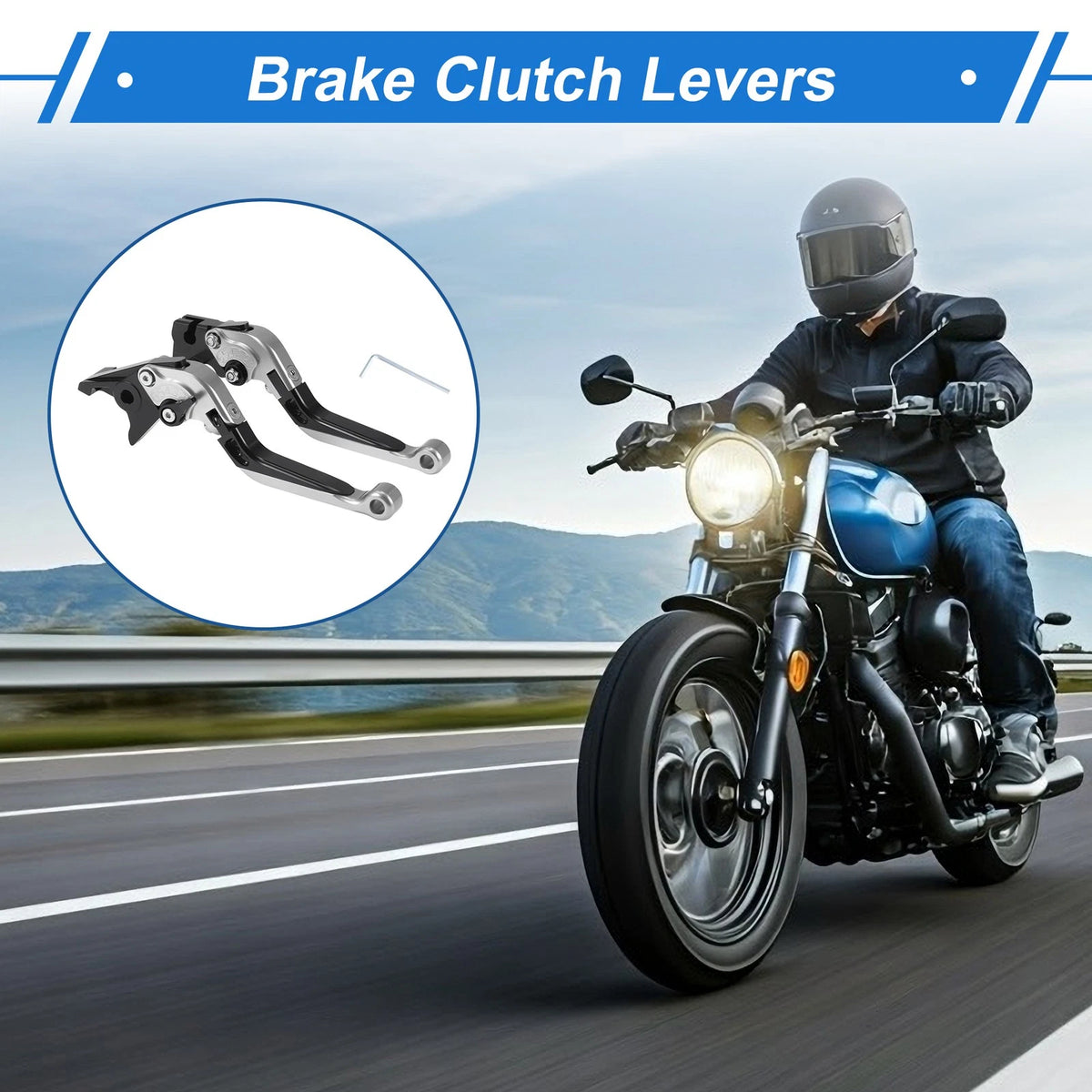 Brake Clutch Lever / 1 Set for Yamaha YZF R1 (1999–2001)