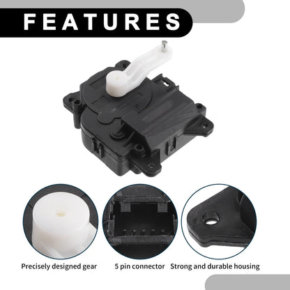 2 x HVAC Heater Blend Door Actuator for Toyota Highlander (2001–2003)