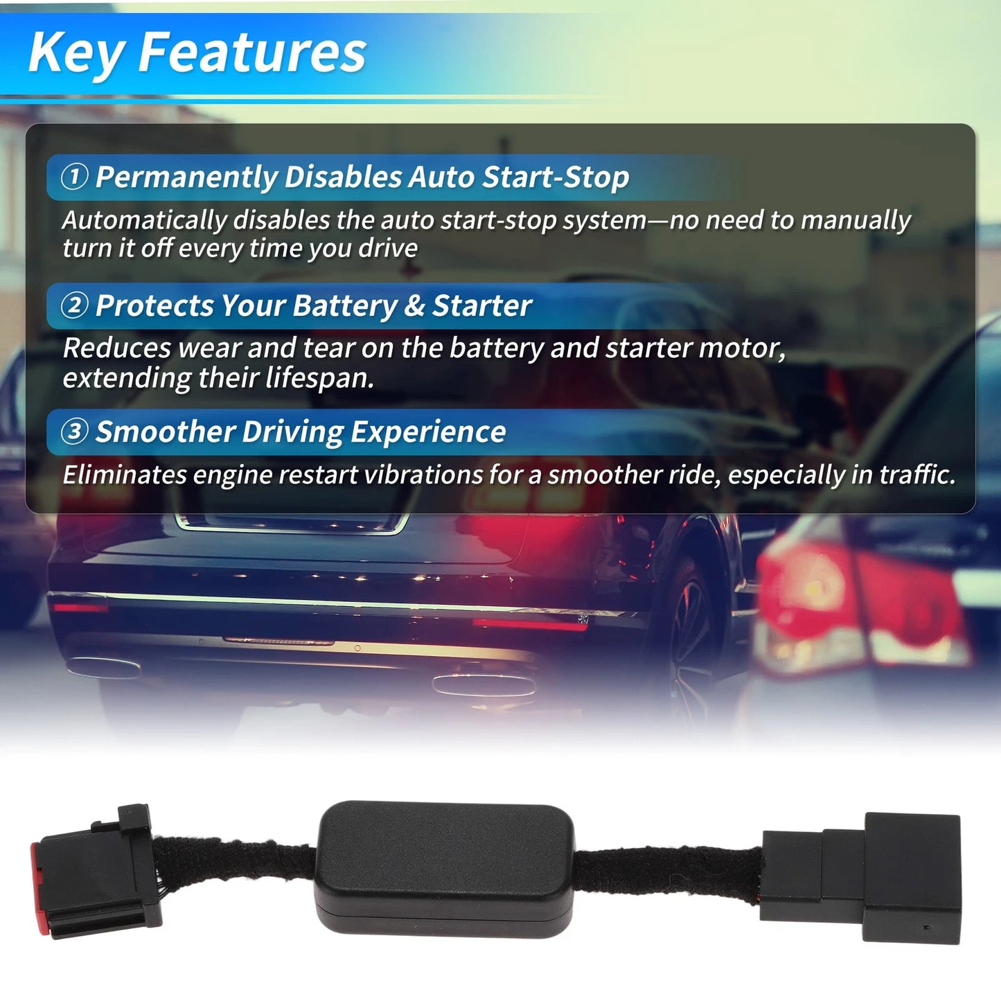 Auto Start Stop Eliminator for Ford Edge (2019-2020)