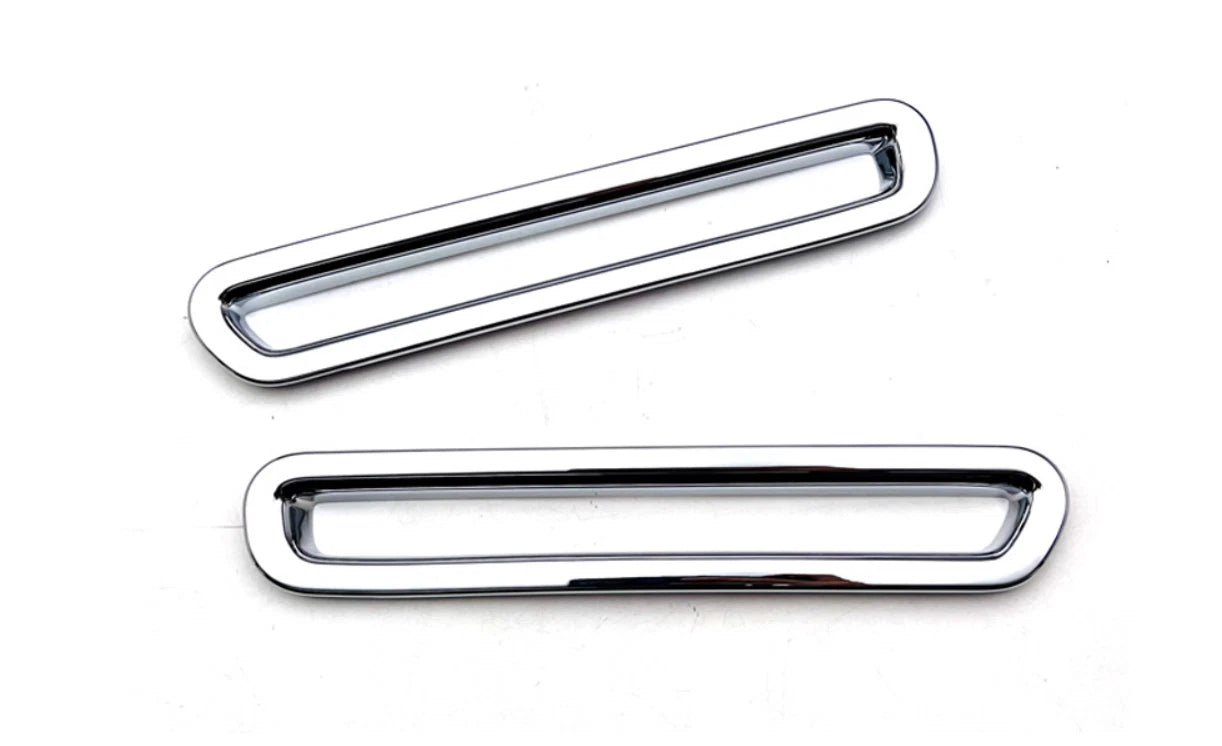 Chrome Rear Fog Light Frame Lid Cover Trim for 2023 Honda CR-V (2023) 2 x pcs