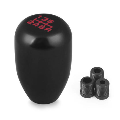Universal 6 Speed Manual Shift Knob Shifter with Cover for Various Models