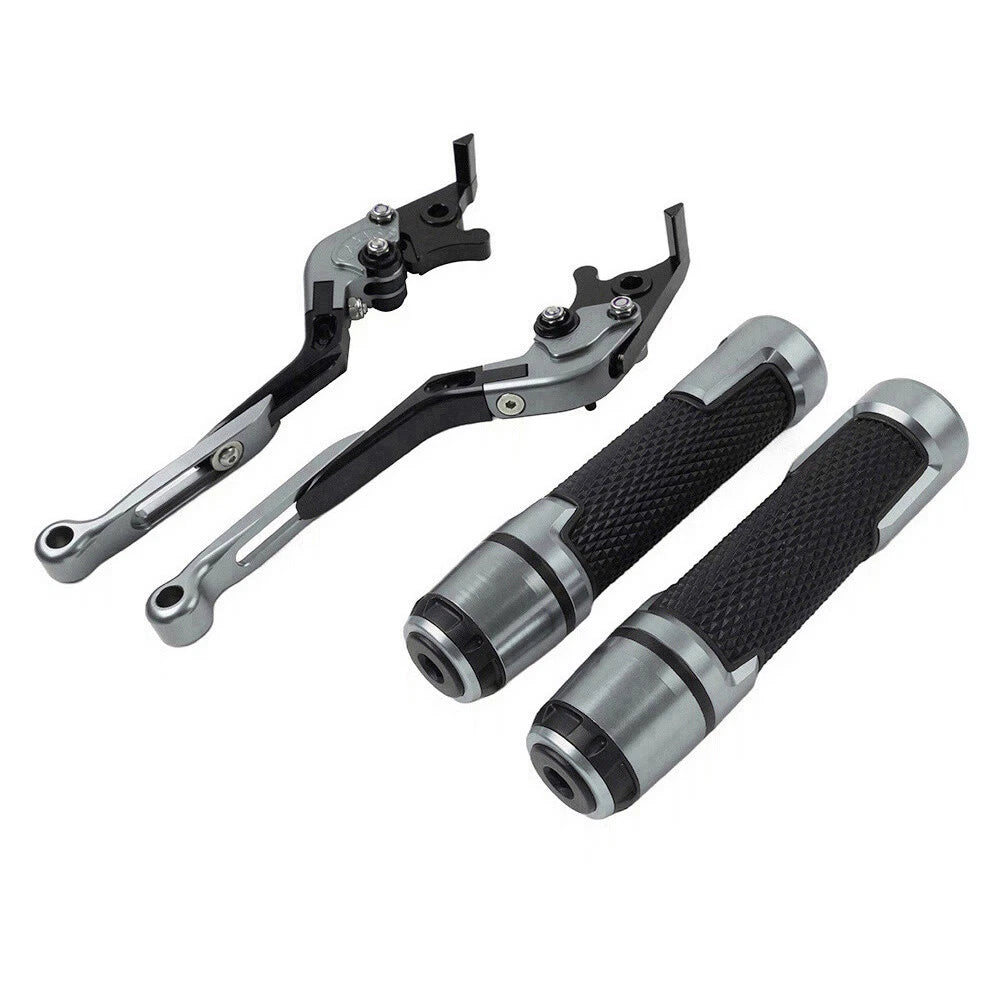Titanium Extendable Brake Clutch Lever Grip Set for Yamaha YZF R1 R6