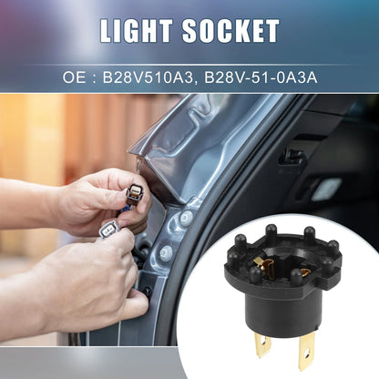 Headlight Low Beam Bulb Holder Socket for Mazda 3 (2004-2009)
